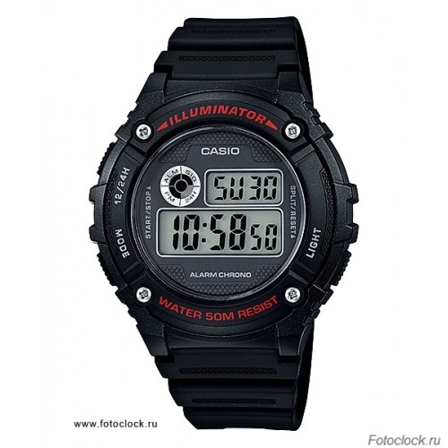 Casio W-216H-1A