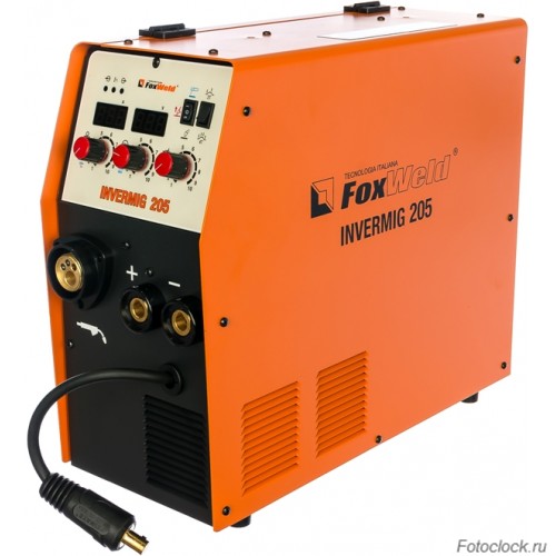 Купить Сварочный полуавтомат FoxWeld InverMig 205 с фирменной гарантией по недорогой цене.