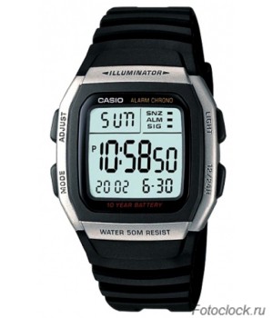 Ремешок для часов Casio W-96H-1 (10076822)