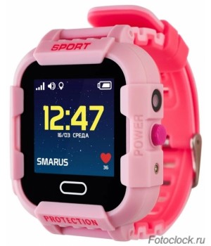 GPS часы SMARUS kids K6 розовые