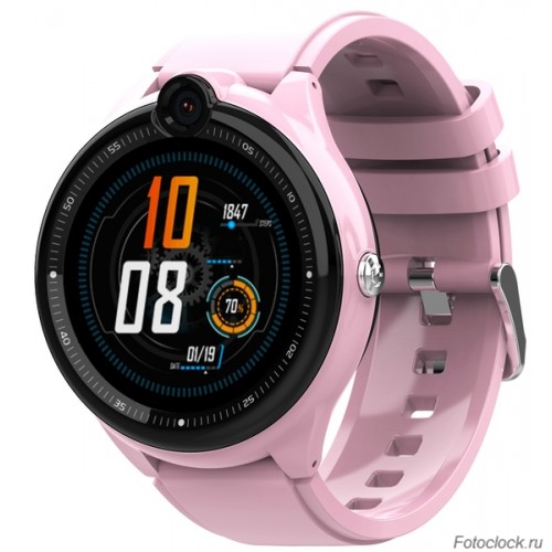 GPS часы SMARUS kids K200 Розовые (4G, видеозвонок, водонепроницаемые)