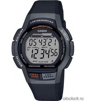 Ремешок для часов Casio WS-1000H-1 (10579590)