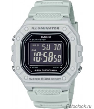 Casio W-218H-8B