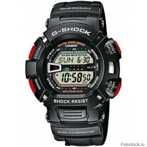 Ремешок для часов Casio G-9000-1V